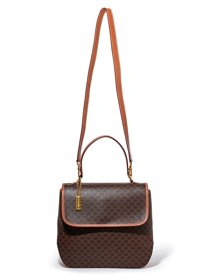CELINE マカダムモノグラム2wayショルダー(ヴィンテージバッグ