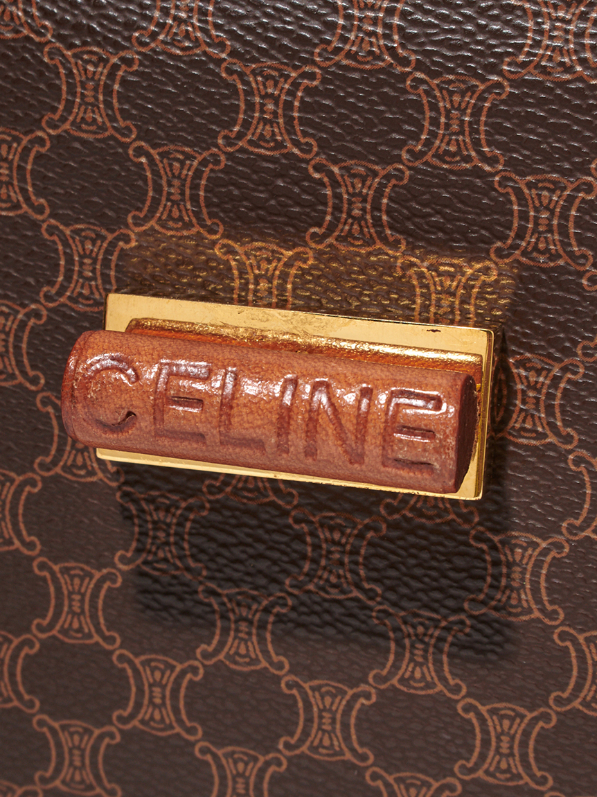 CELINE マカダムモノグラム2wayショルダー(ヴィンテージバッグ