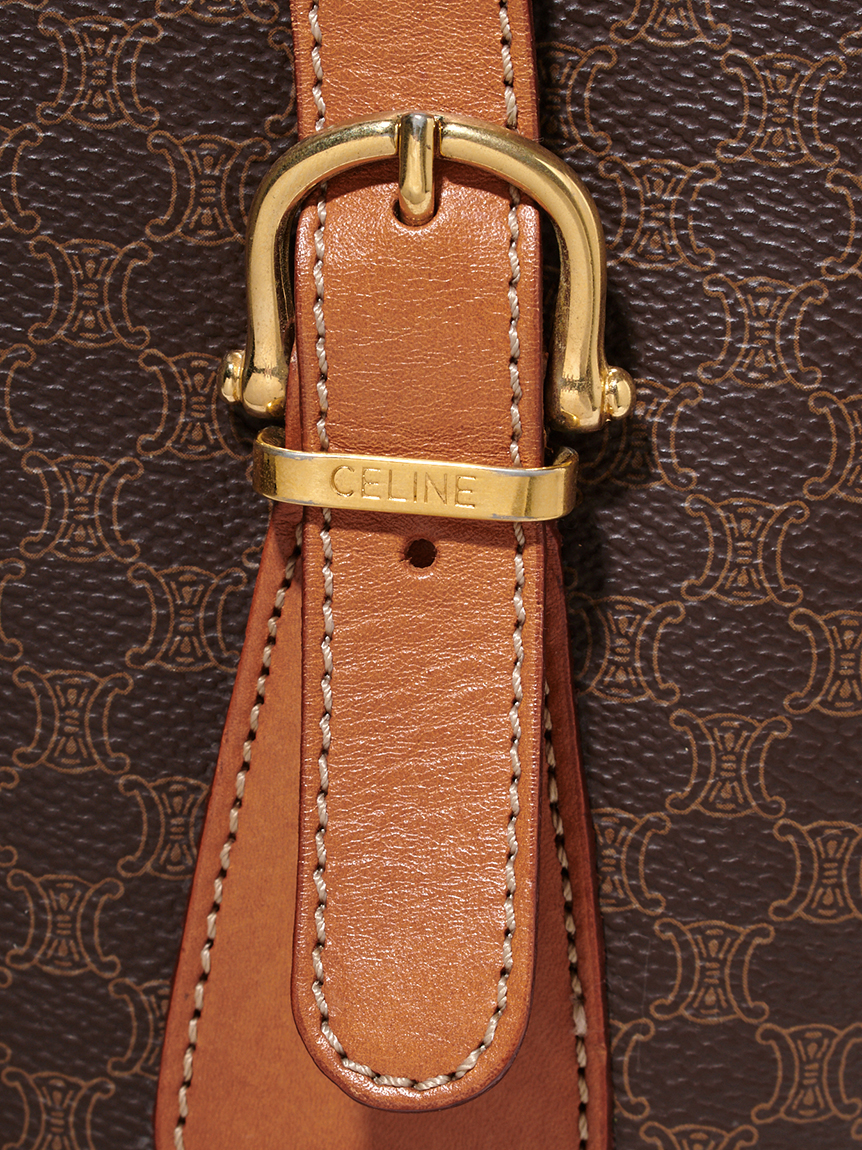 CELINE マカダムモノグラムトート(ヴィンテージバッグ)｜ヴィンテージ