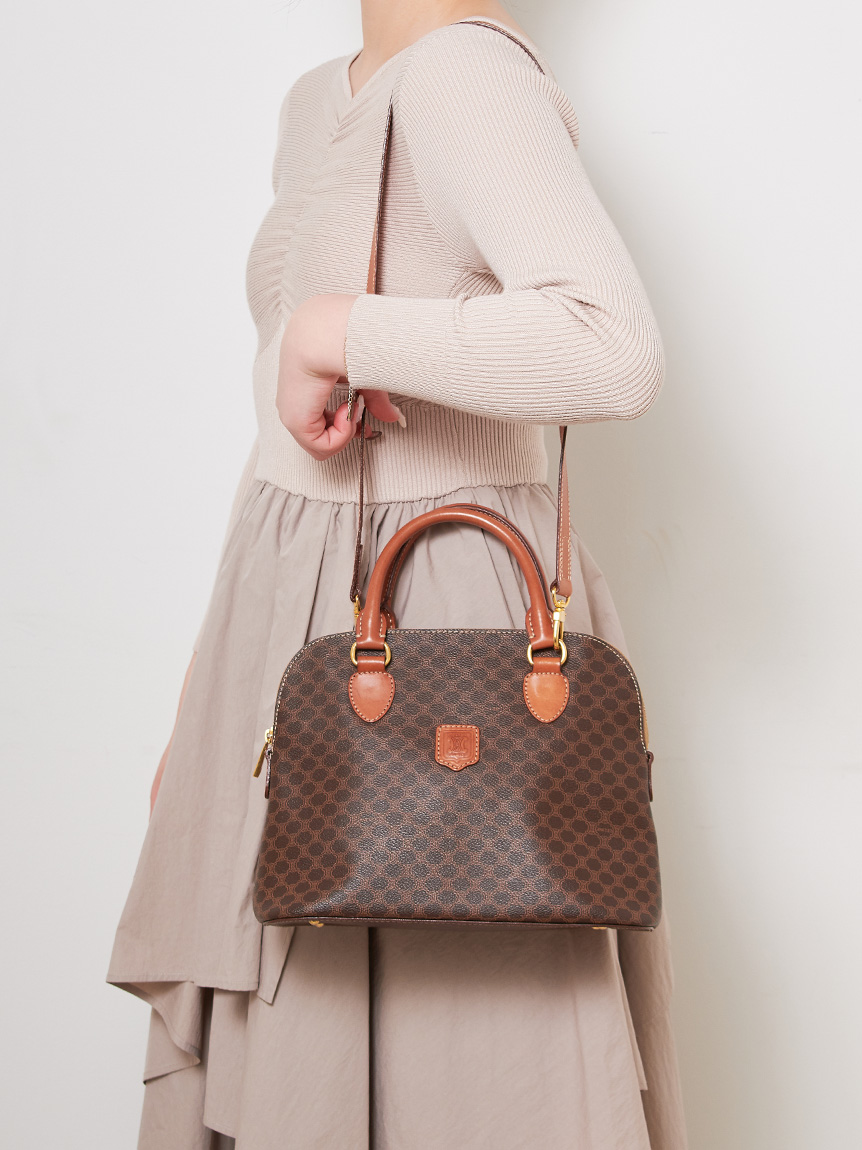 CELINE マカダムモノグラム2wayショルダー(ヴィンテージバッグ