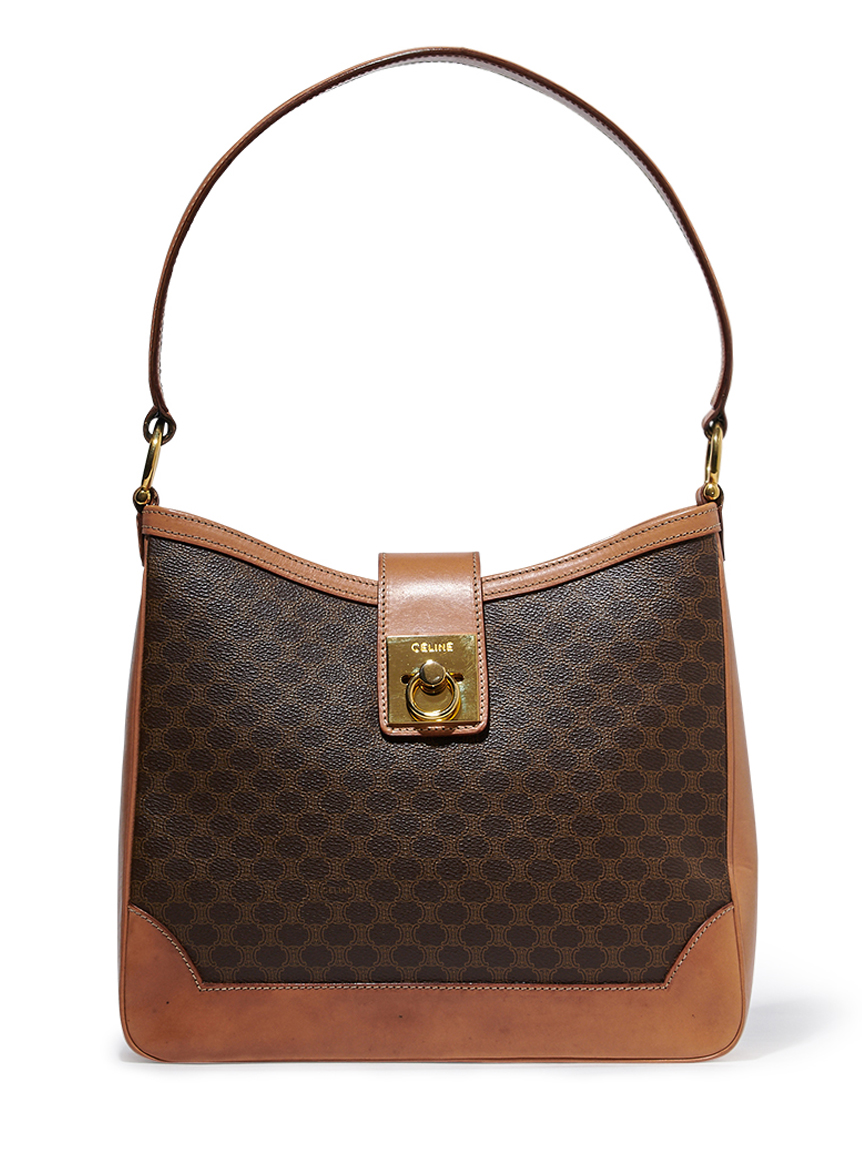 CELINE マカダムモノグラムショルダー(ヴィンテージバッグ