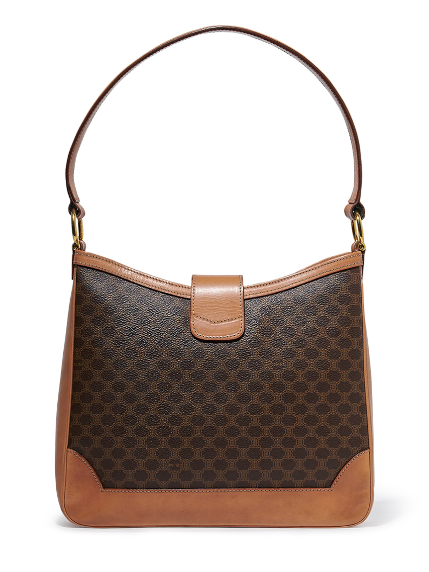 CELINE マカダムモノグラムショルダー(ヴィンテージバッグ