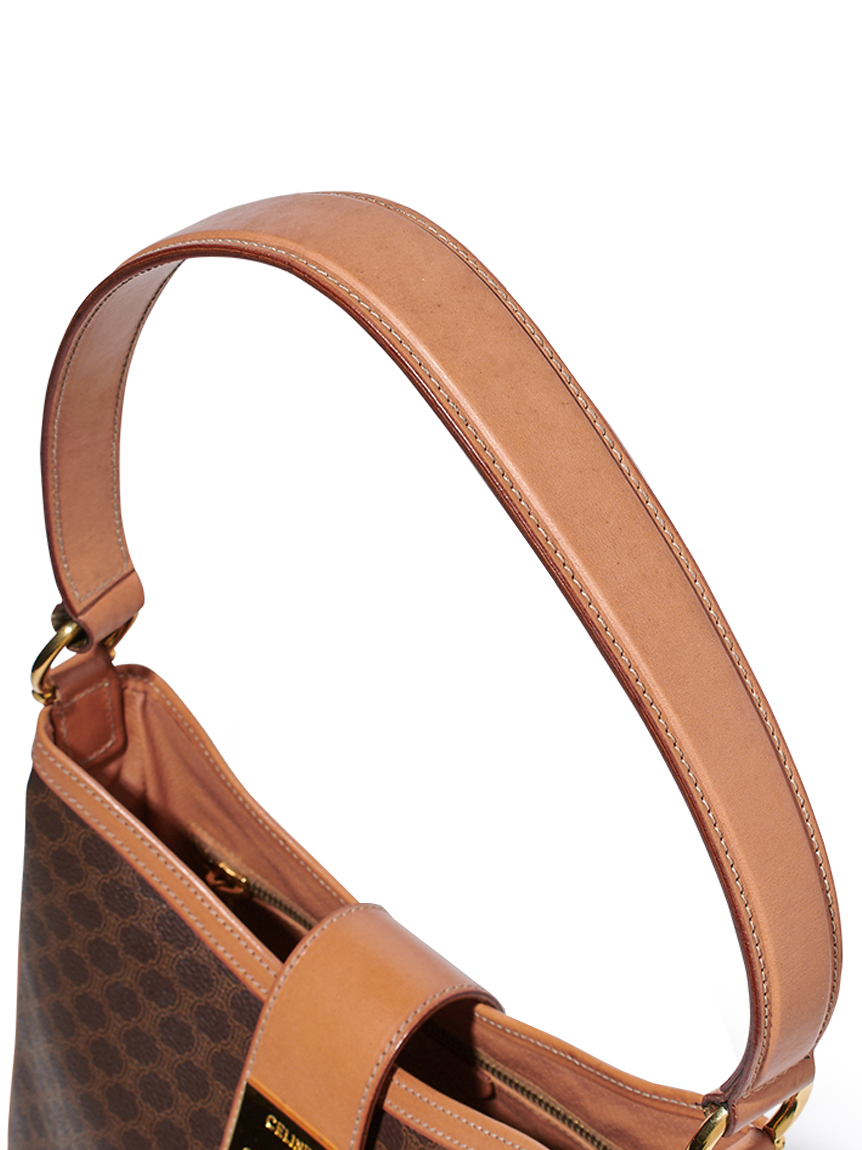 CELINE マカダムモノグラムショルダー(ヴィンテージバッグ