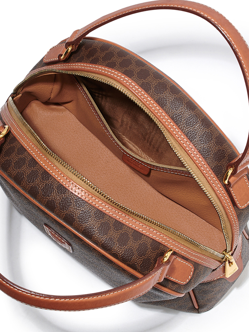 CELINE マカダムモノグラムハンドバッグ(ヴィンテージバッグ