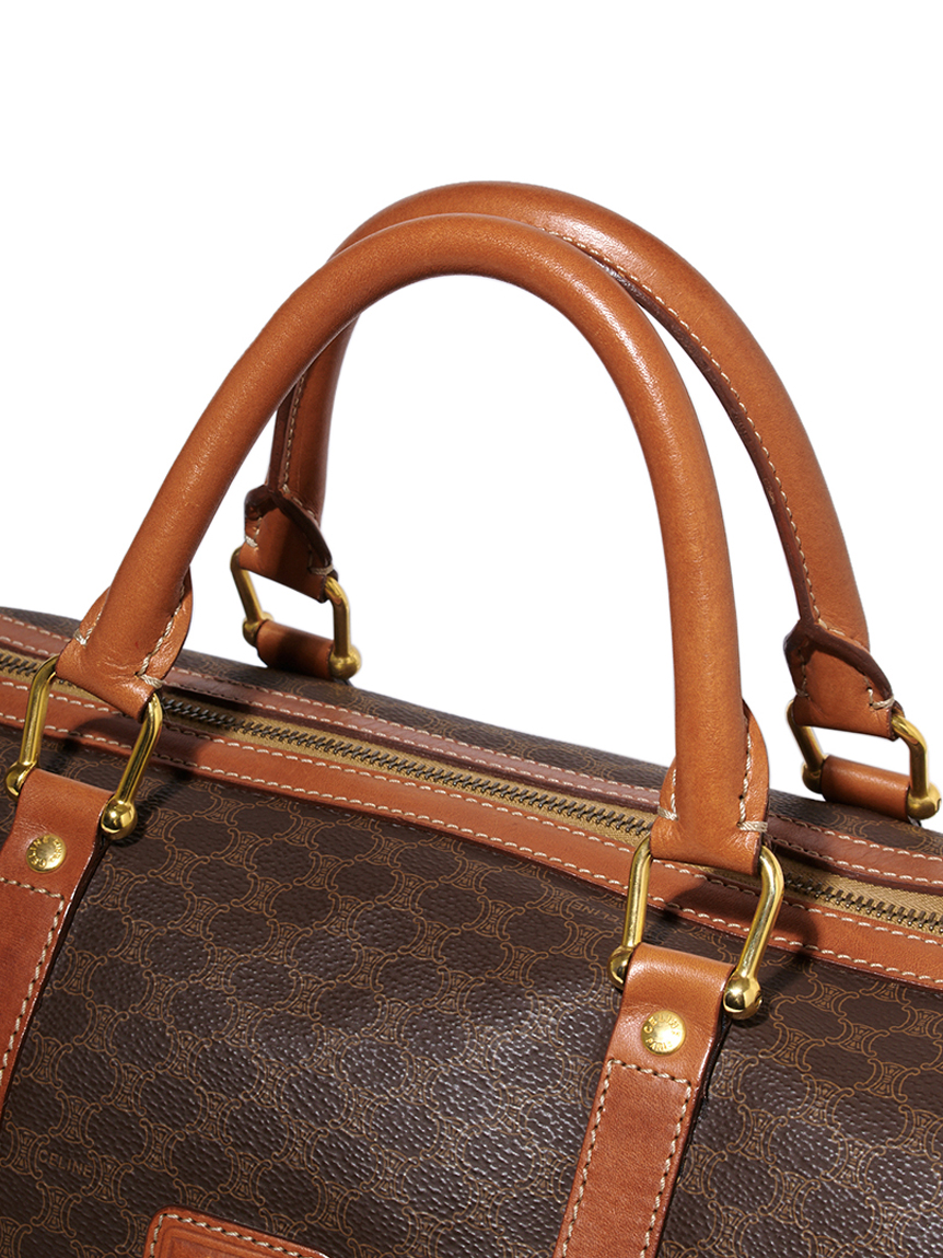 CELINEマカダムモノグラムボストン ミディアムサイズ(ヴィンテージ
