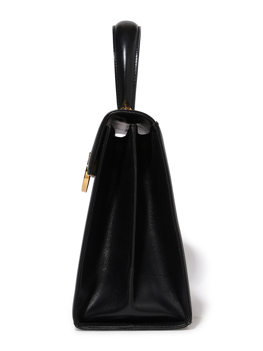 Salvatore Ferragamoガンチーニカーフハンドバッグ(ヴィンテージバッグ