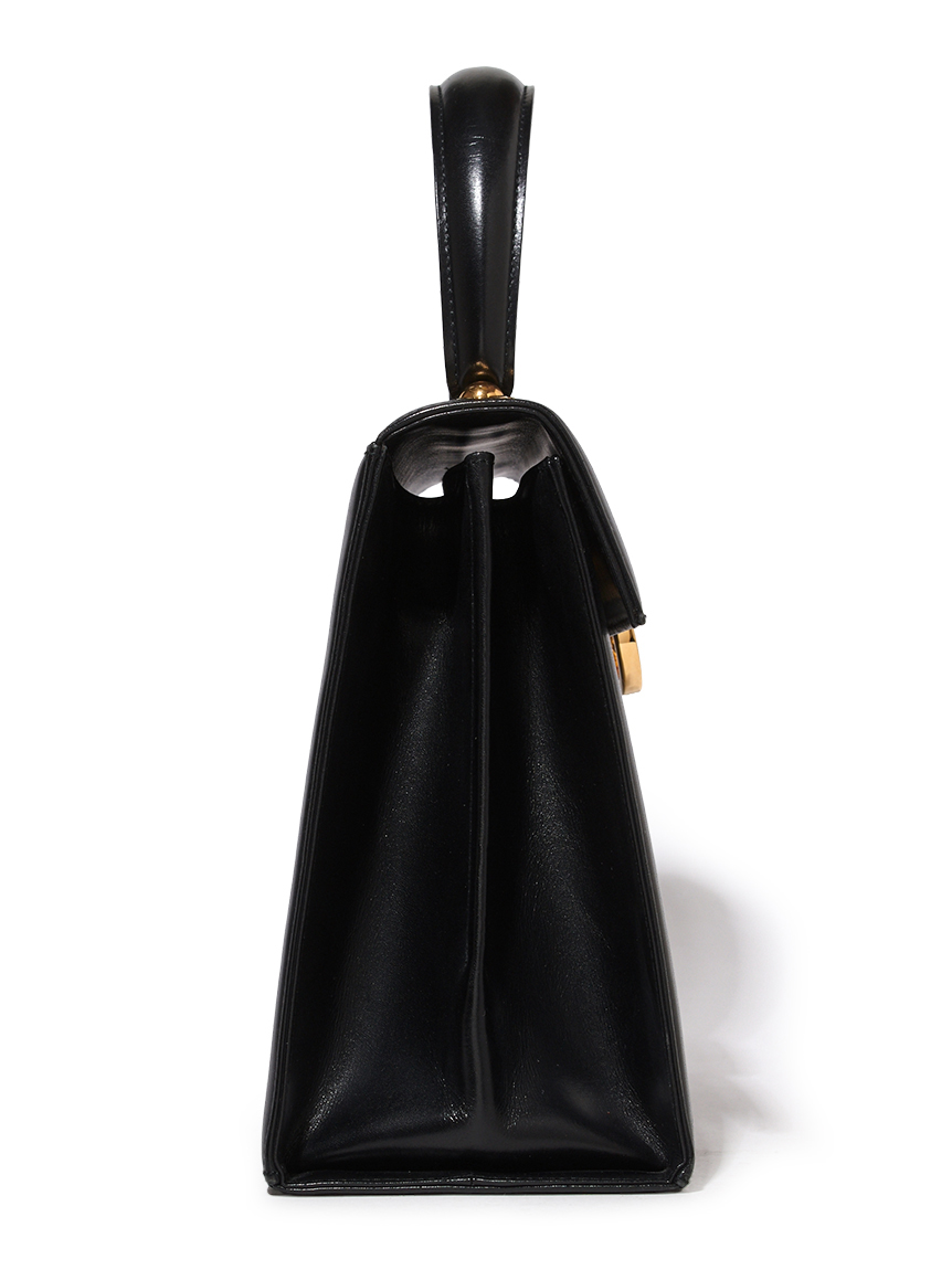 【美品・定価40万超]】アチーブメント クオリティーカンパニーデザイン 教材 Salvatore Ferragamoガンチーニカーフハンドバッグ(ヴィンテージバッグ