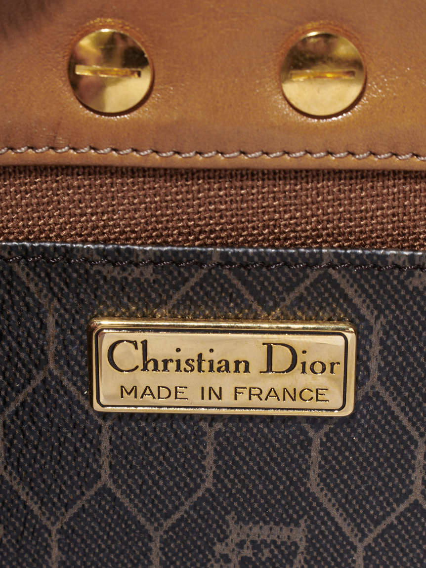 Christian DiorCDロゴPVCショルダー(ヴィンテージバッグ
