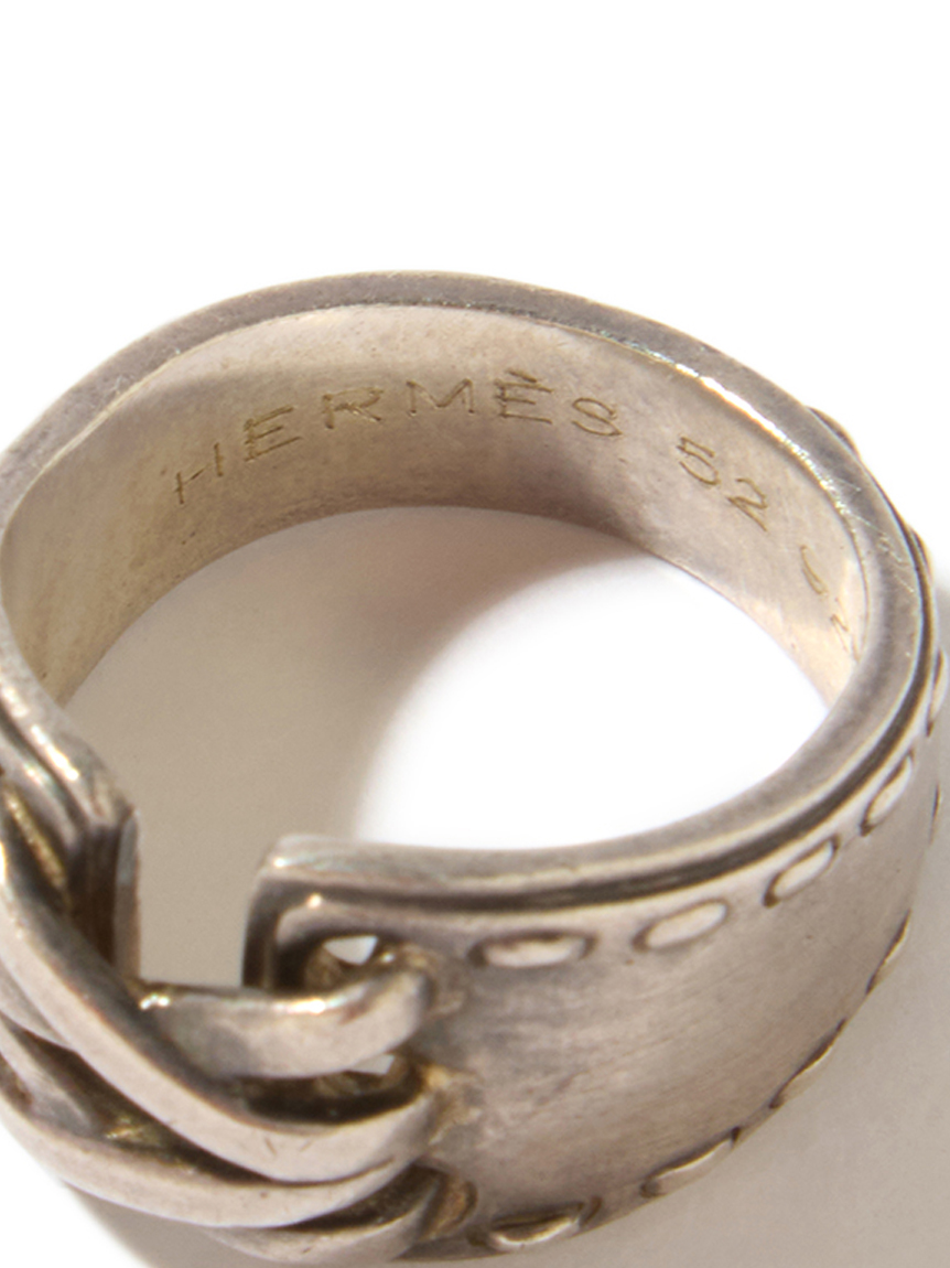HERMES メキシカンリング SIL925 サイズ約12号(ヴィンテージ