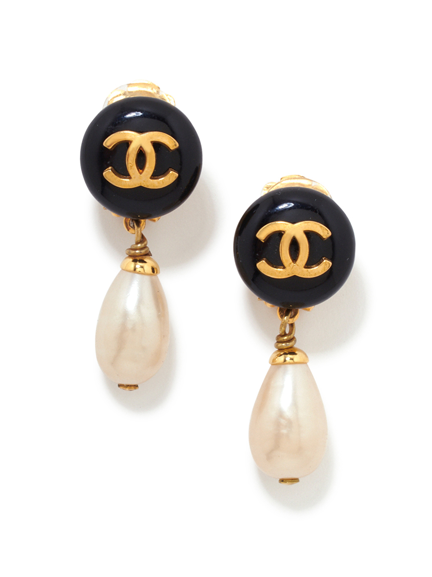 CHANEL ココマークフェイクパールチャームイヤリング(ヴィンテージアクセサリー)｜ヴィンテージ商品（VINTAGE ITEM）｜LILY  BROWN（リリーブラウン）の通販サイト【公式】