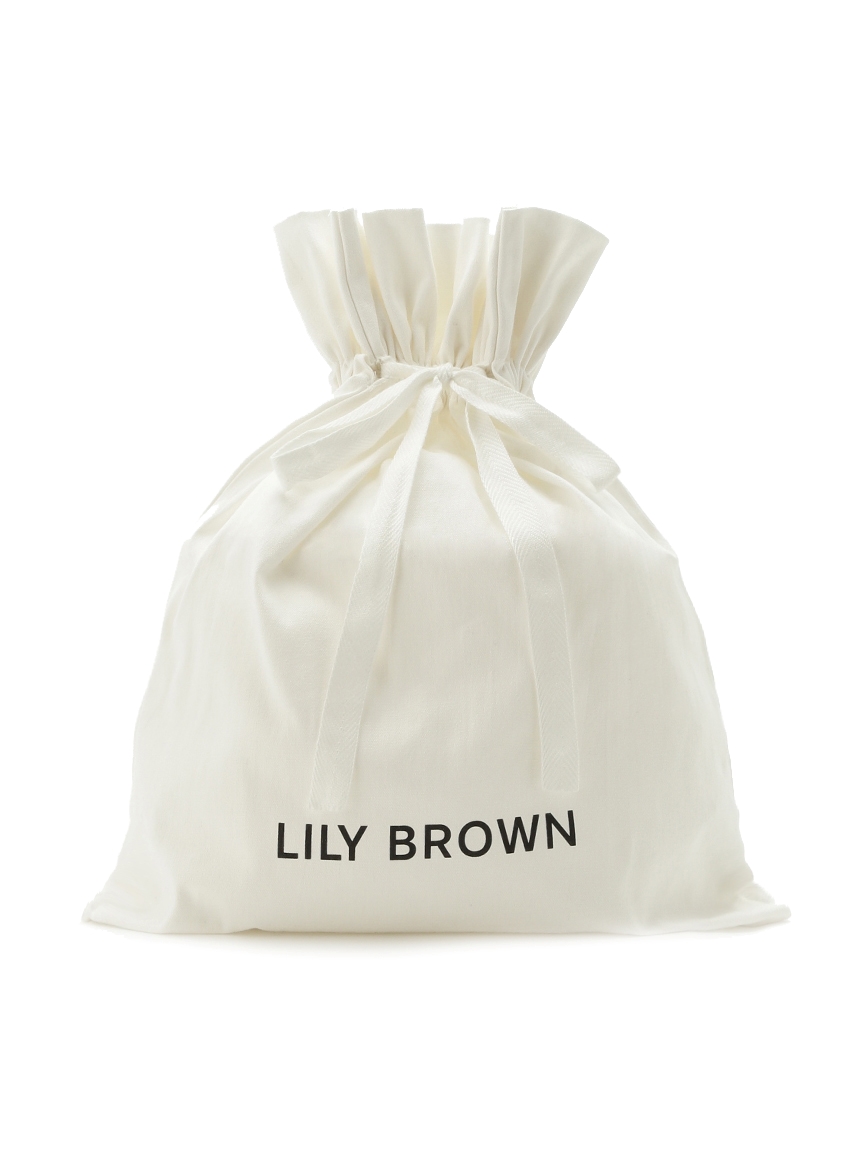 セルフラッピング】LILY BROWN ショッパー付きギフト巾着(M