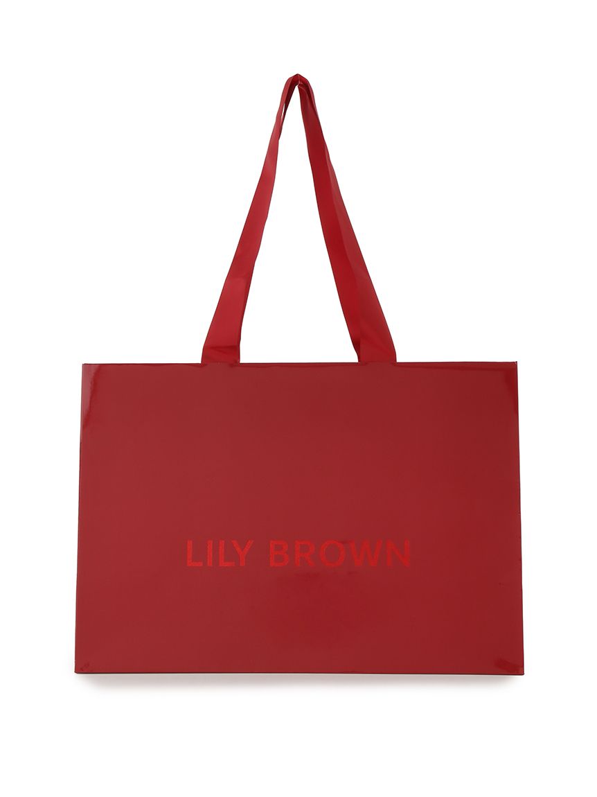 HOLIDAY限定/セルフラッピング】LILY BROWN ショッパー付きギフト巾着