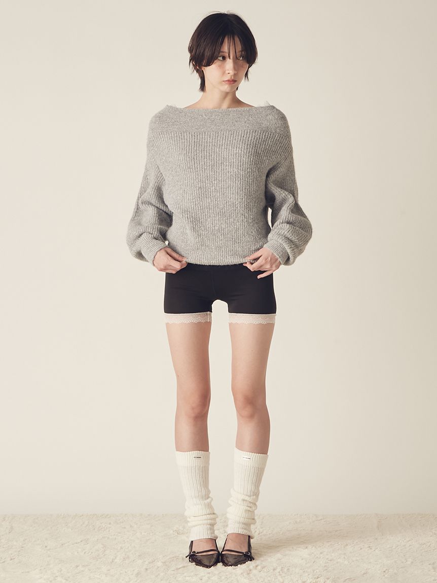 LILY BROWN Lingerie】メルティヒートショートパンツ（吸湿発熱機能付