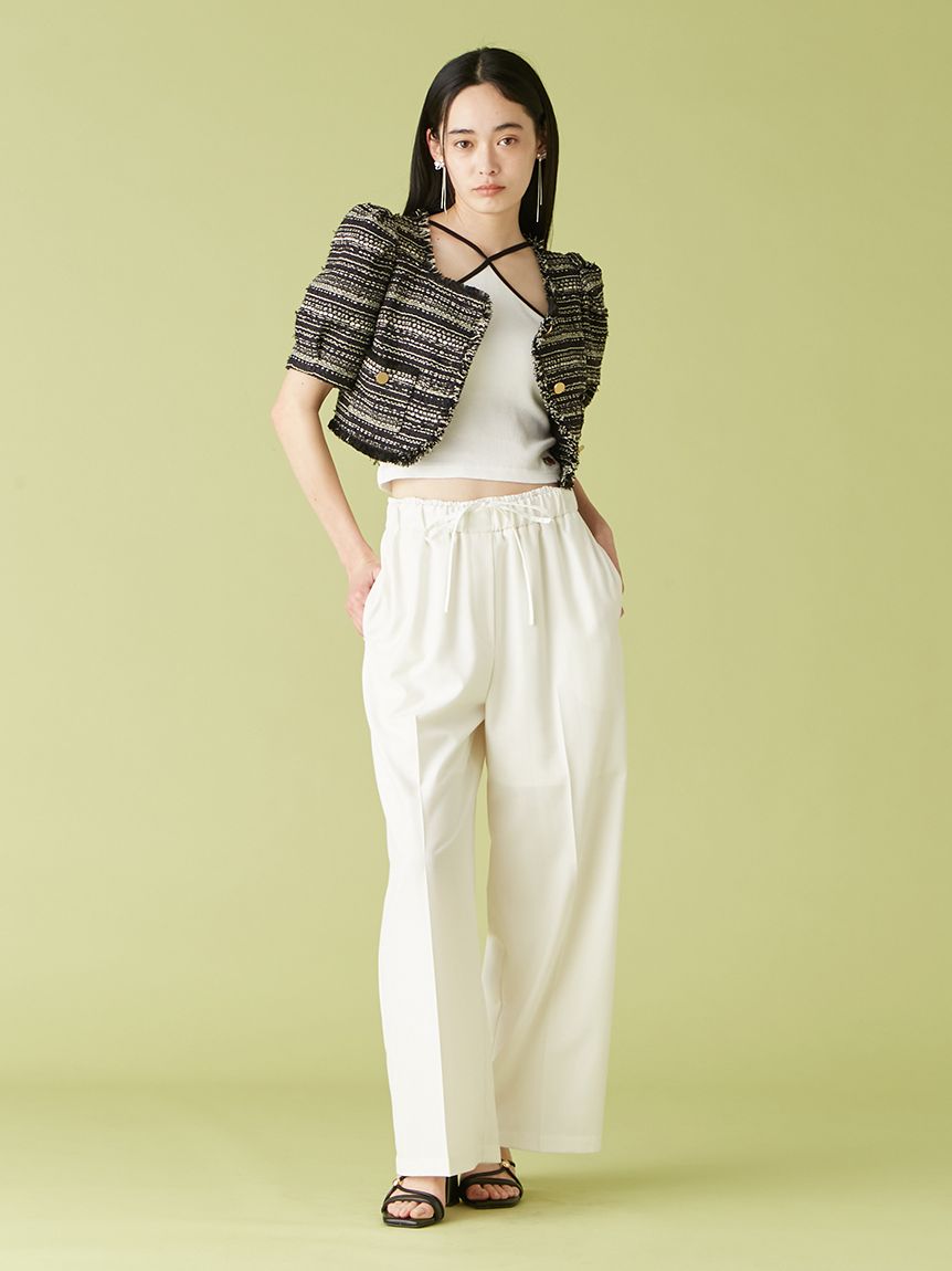 LILY BROWN Lingerie×FRUIT OF THE LOOM】ホルターネックカップイン