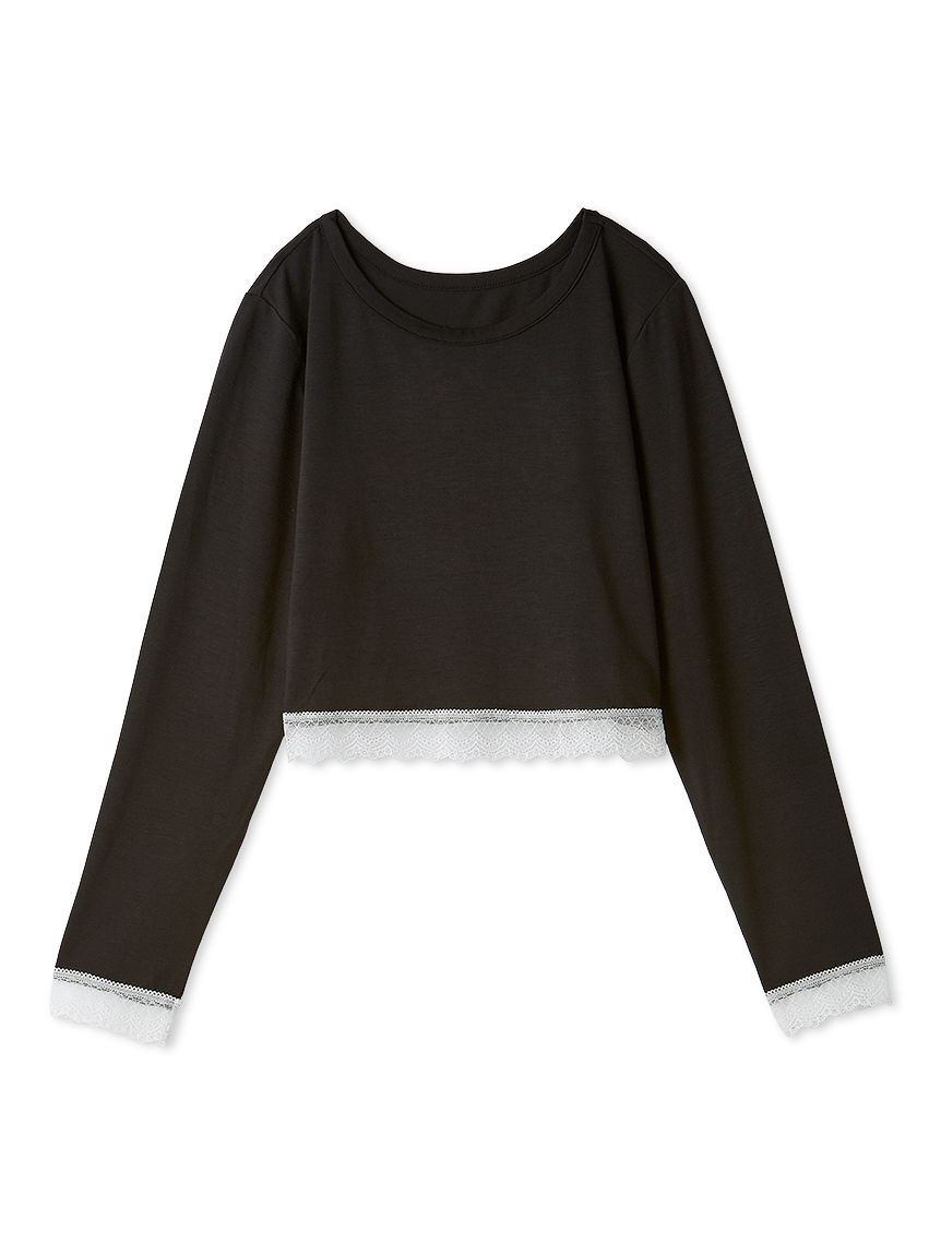 LILY BROWN Lingerie】メルティヒートクルーネック（吸湿発熱機能付