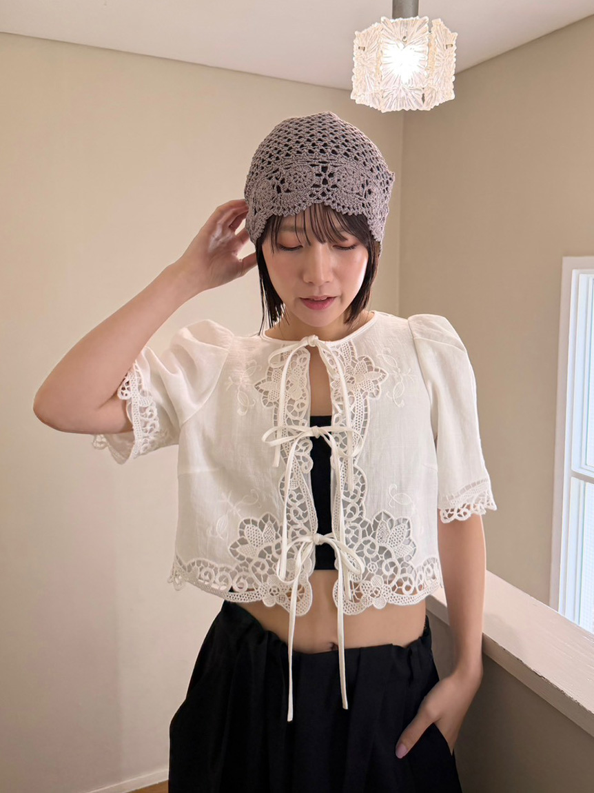 LILY BROWN Lingerie】バッククロスブラレット(その他)｜インナー