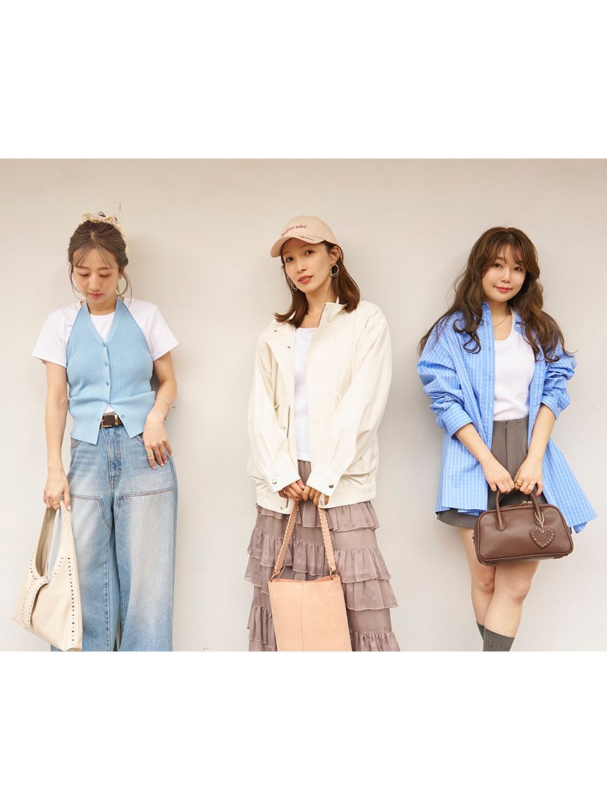 骨格タイプ別カップインTシャツ【ストレート】（接触冷感）(Tシャツ