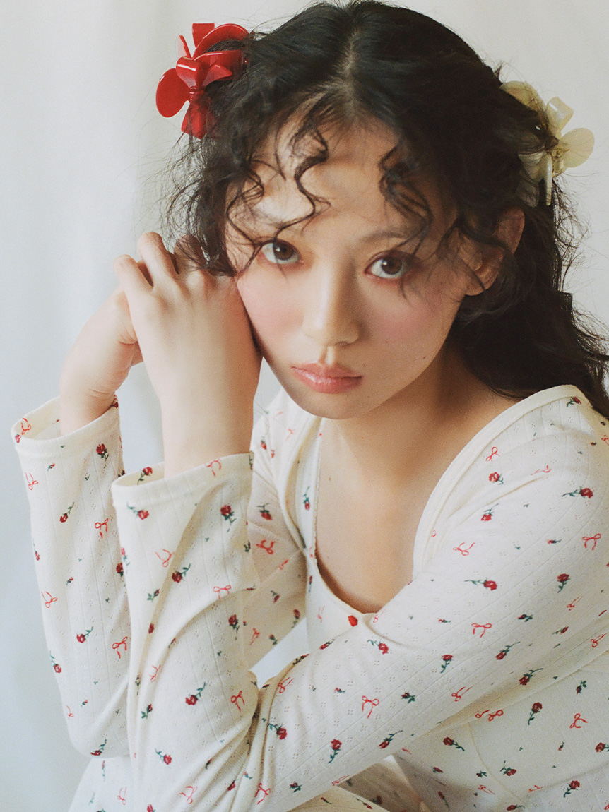 LILY BROWN Lingerie】ナイトブラドレス/プティ ローズ(その他