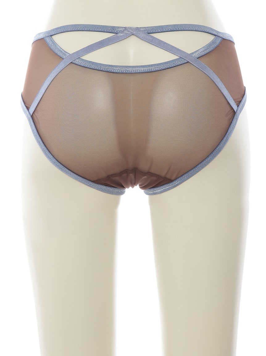 熟女のベージュショーツ 