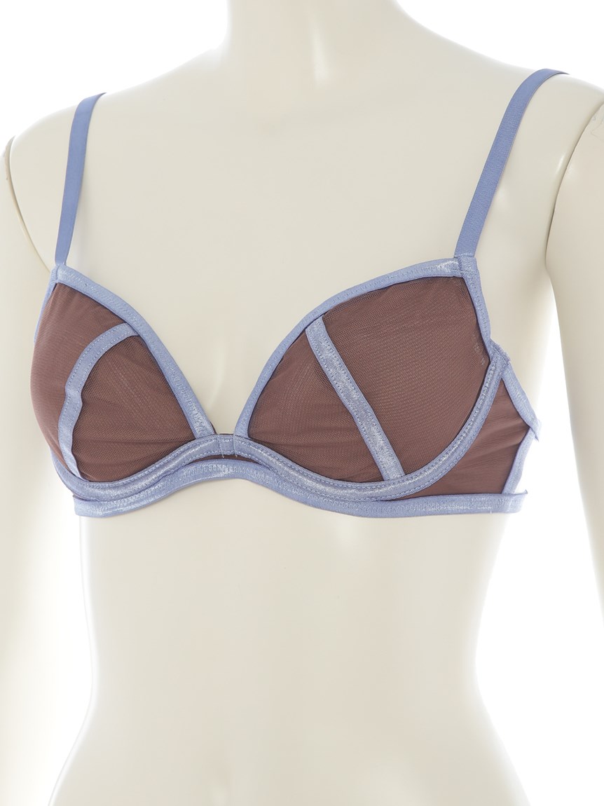 LILY BROWN Lingerie】シアーチュール エフォートレシー ブラ
