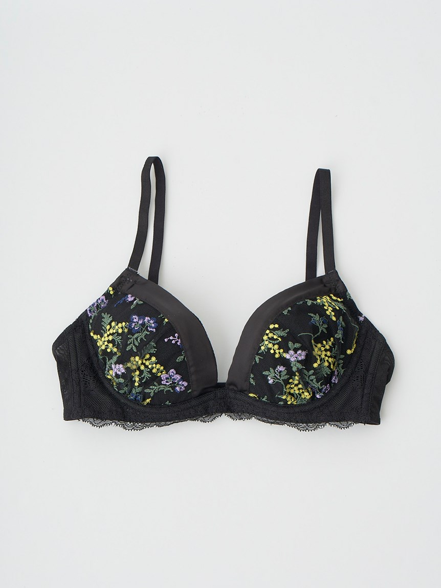 LILY BROWN Lingerie】ミモザ エンブロイダリーレース エフォート