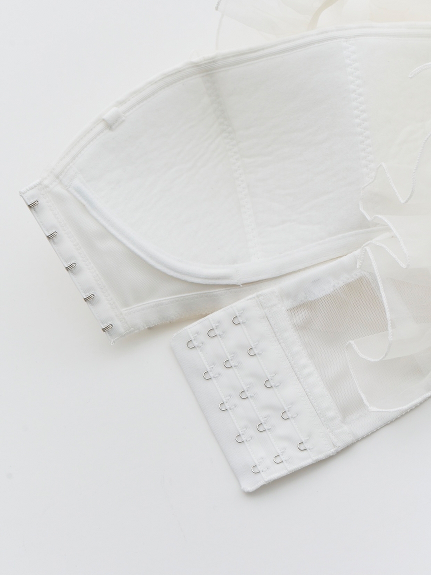 LILY BROWN Lingerie】ライククロスストラップレス / シルク