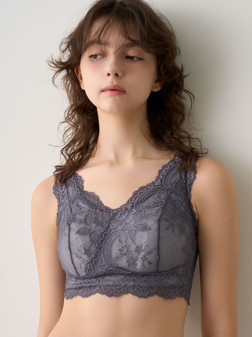 リリーブラウン LILY BROWN Lilybellスイッチングブラウス （BLK