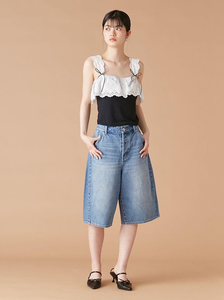 LILY BROWN Lingerie】2wayレーシーカップイントップス(セットアップ