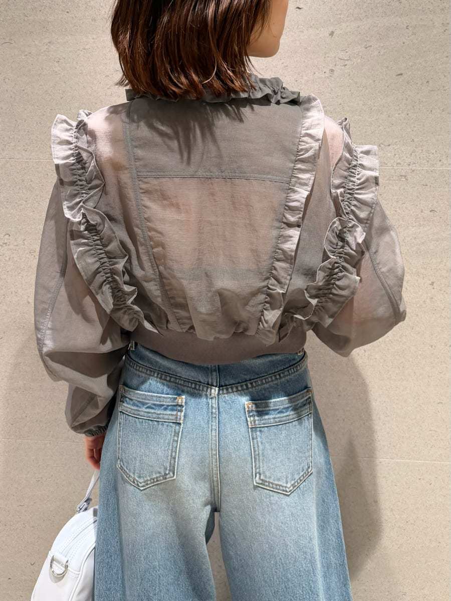 LILY BROWN Lingerie】バックシャンサテンストラップレスブラ(ブラ