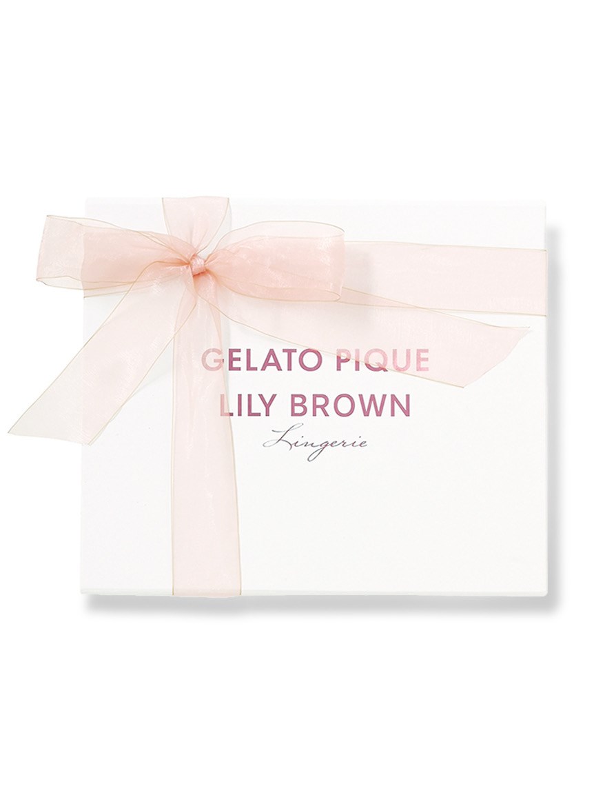 LILY BROWN Lingerie × gelato pique】【セット商品】【ラッピング済