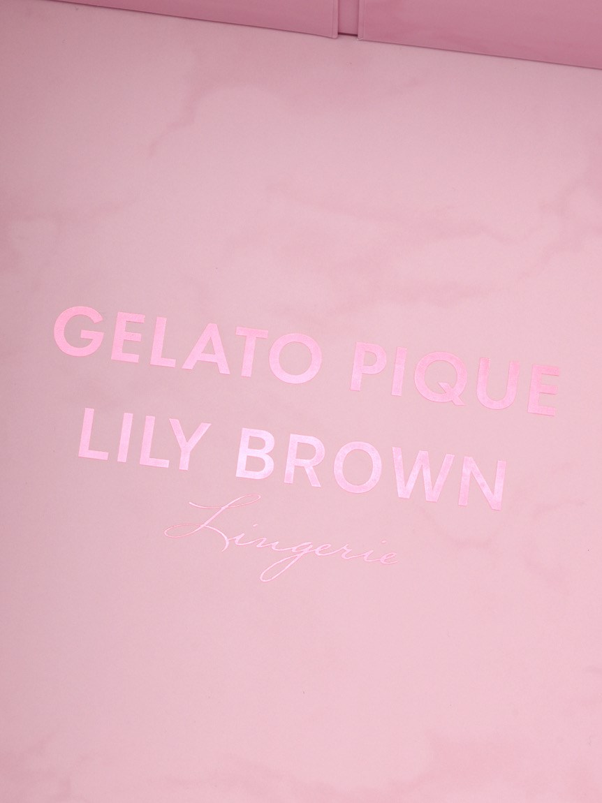 LILY BROWN Lingerie × gelato pique】【セット商品】【ラッピング済 