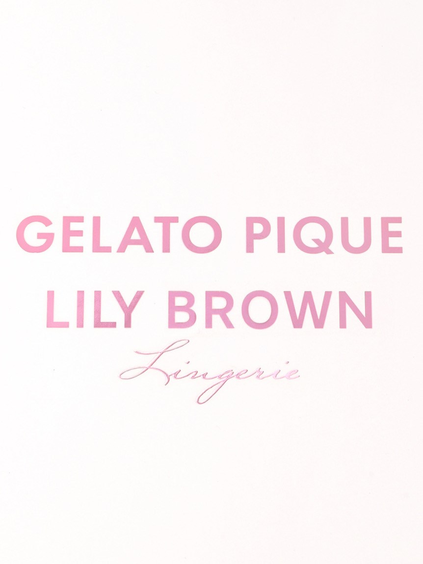 LILY BROWN Lingerie × gelato pique】【セット商品】【ラッピング済