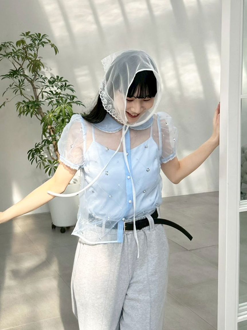 LILY BROWN Lingerie】Love letterバブーシュカ(雑貨)｜ファッション