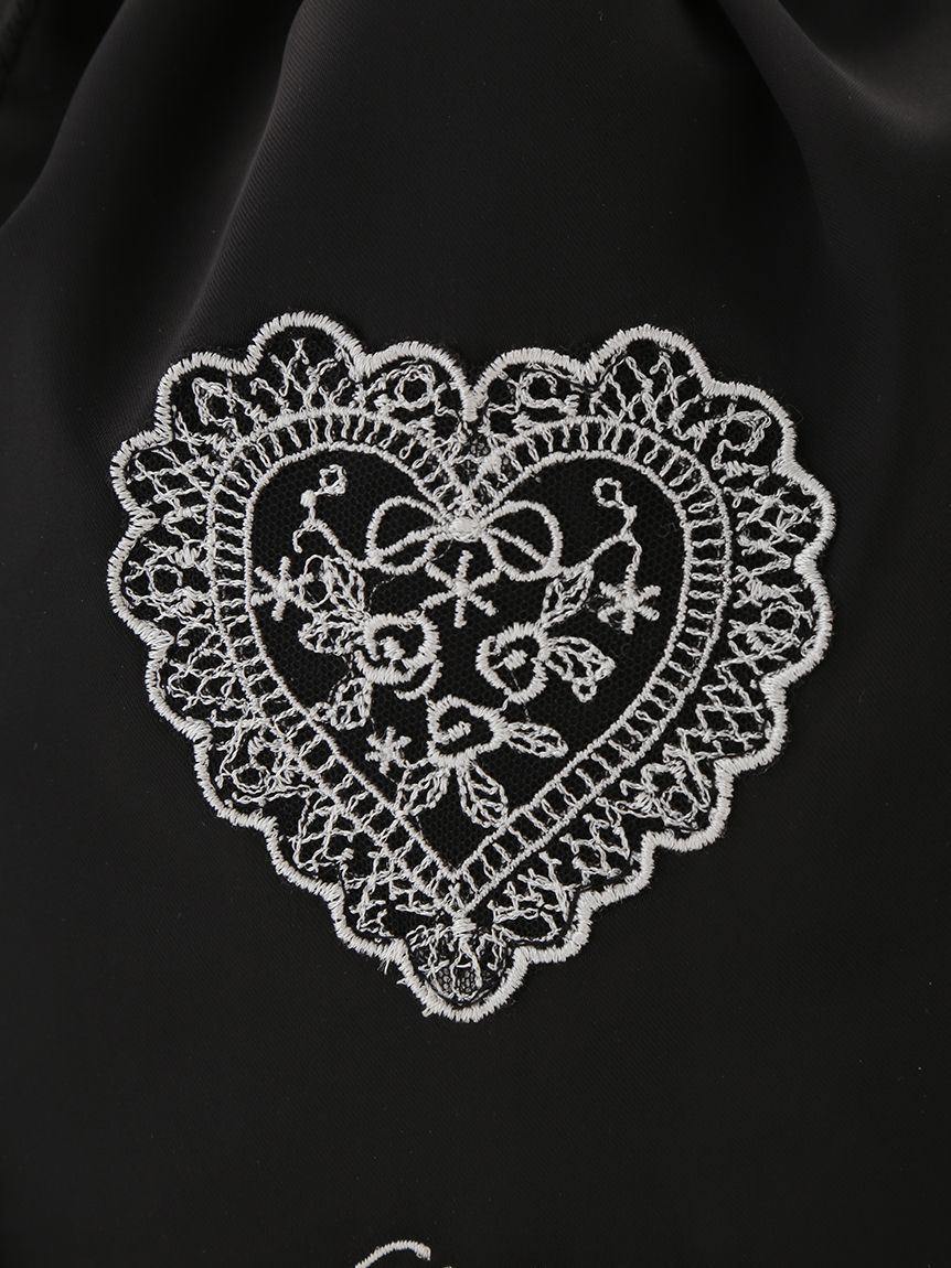 LILY BROWN Lingerie】Love letterサテンレースポーチ(雑貨