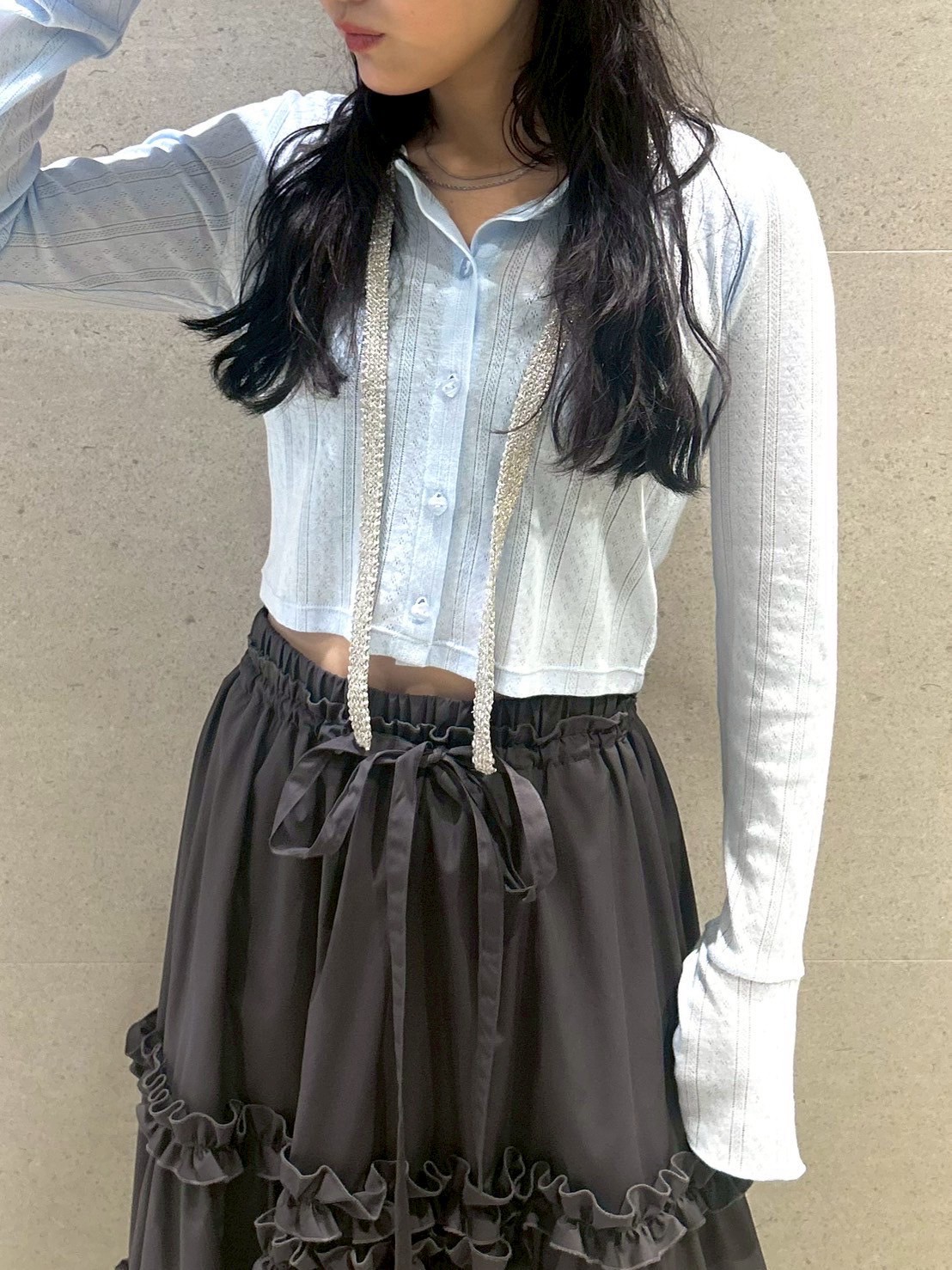 LILY BROWN カーディガン&ミニスカート ミニスカート｜LILY BROWN（リリーブラウン）の通販サイト【公式】