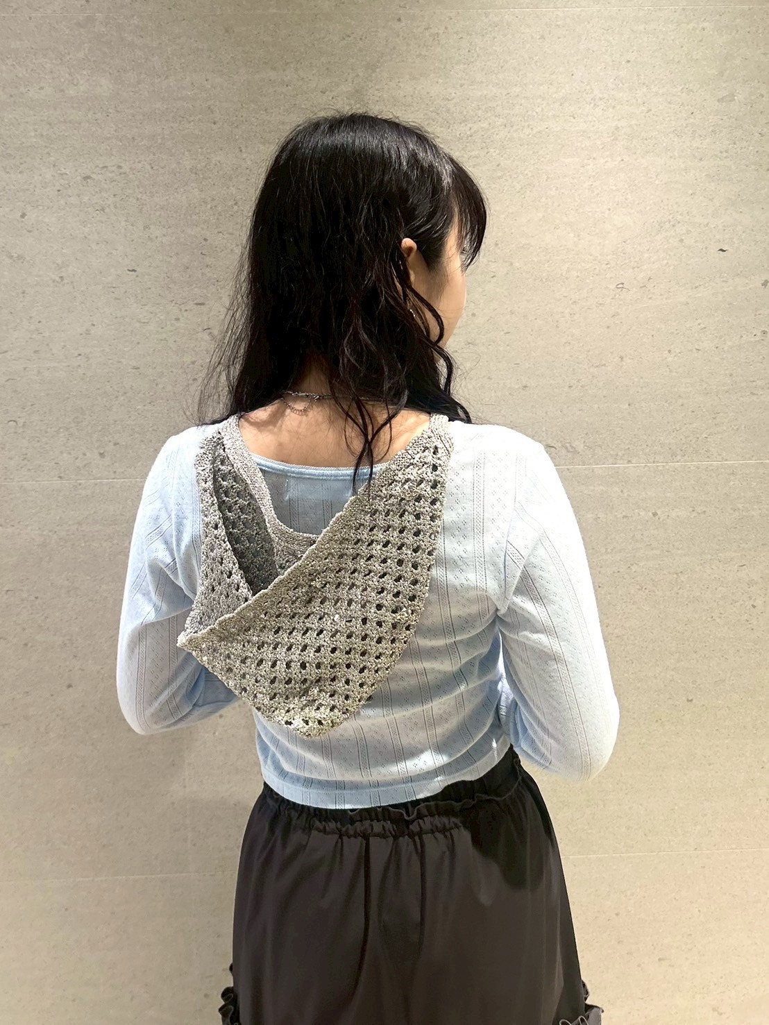 Lily Brown◆カーディガン(厚手)/FREE/アクリル/BLK/無地/241131 Lily Brown(リリーブラウン) / カーディガン(厚手)/FREE