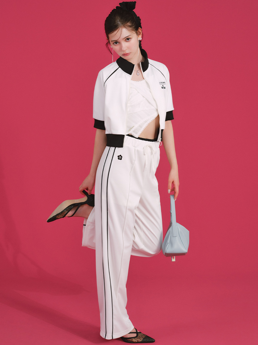 LILY BROWN×MARY QUANT】ハーフスリーブトラックジャケット