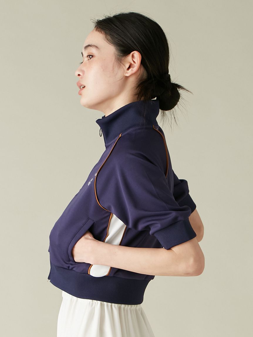 LILY BROWN×MARY QUANT】ハーフスリーブトラックジャケット