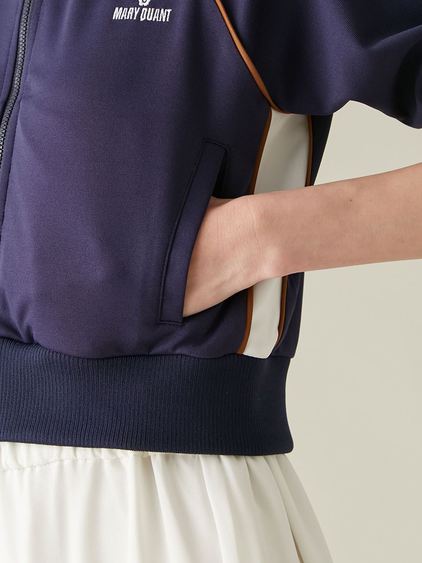 LILY BROWN×MARY QUANT】ハーフスリーブトラックジャケット