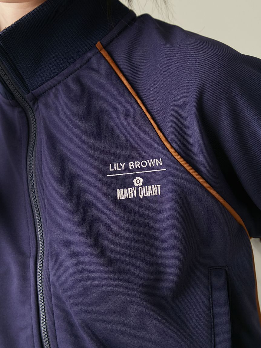 LILY BROWN×MARY QUANT】ハーフスリーブトラックジャケット