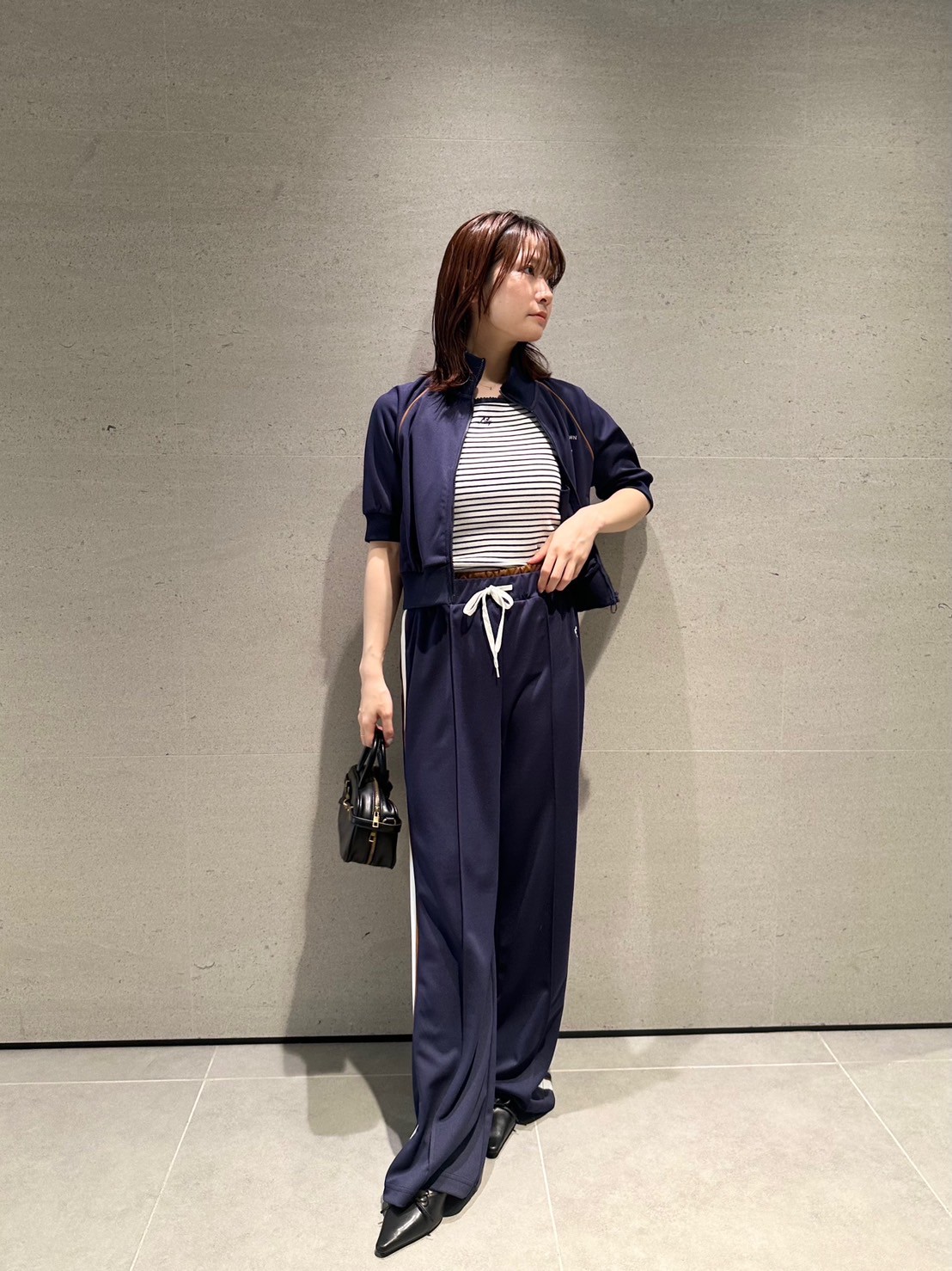 LILY BROWN×MARY QUANT】ハーフスリーブトラックジャケット