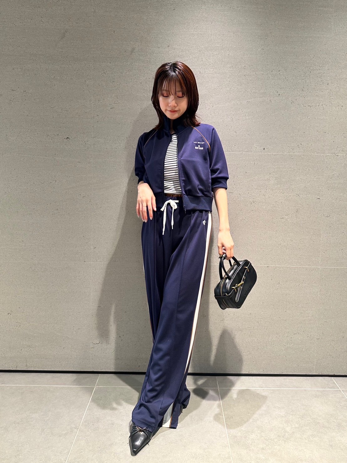 LILY BROWN×MARY QUANT】ハーフスリーブトラックジャケット