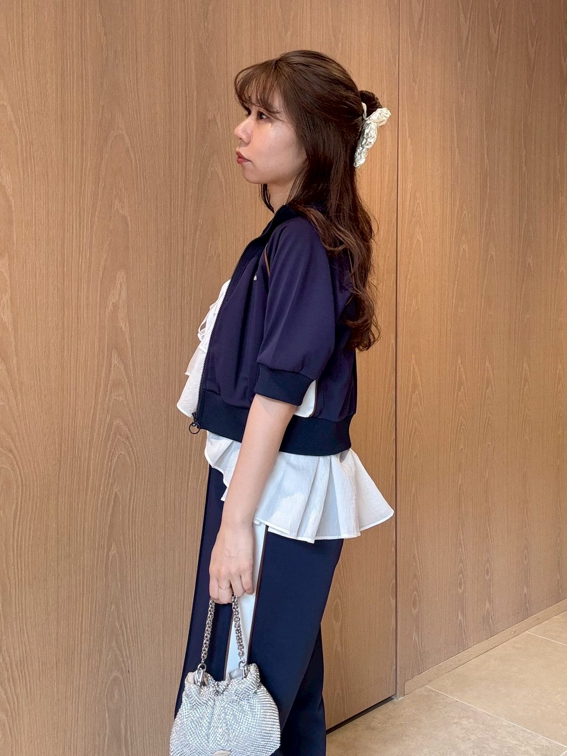 LILY BROWN×MARY QUANT】ハーフスリーブトラックジャケット