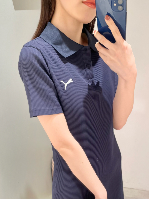 LILY BROWN×PUMA】ポロリブドレス(ミニワンピース)｜ワンピース