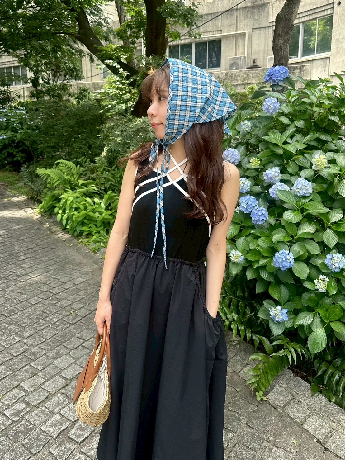 LILY BROWN クロスたデザインドッキングワンピース LILY BROWN｜クロスデザインドッキングワンピース | Rakuten