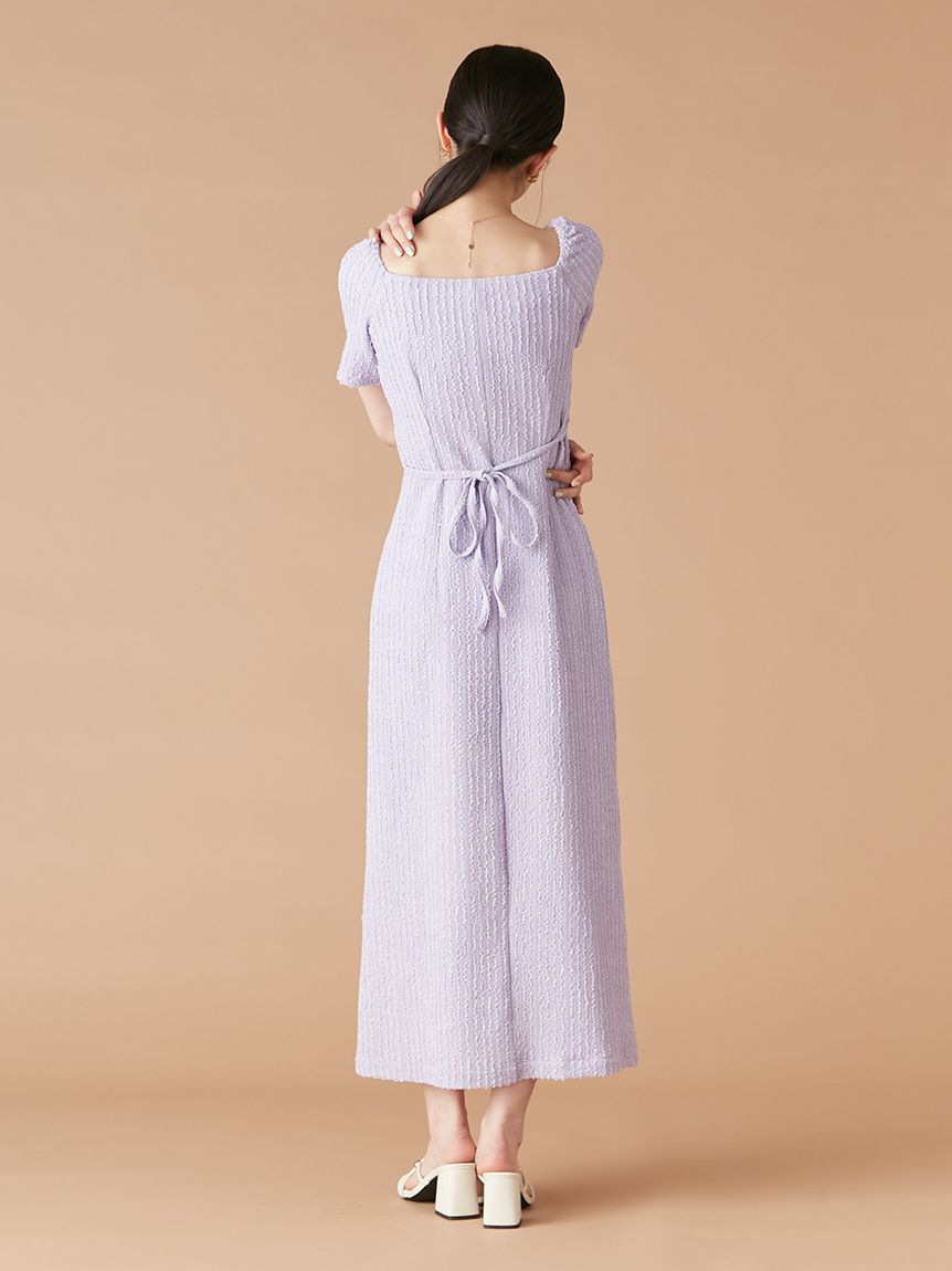 デコルテカットワンピース(マキシ・ロングワンピース)｜ワンピース