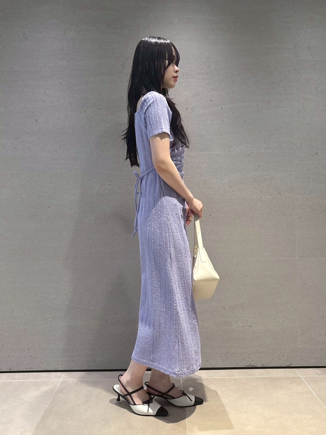 デコルテカットワンピース(マキシ・ロングワンピース)｜ワンピース