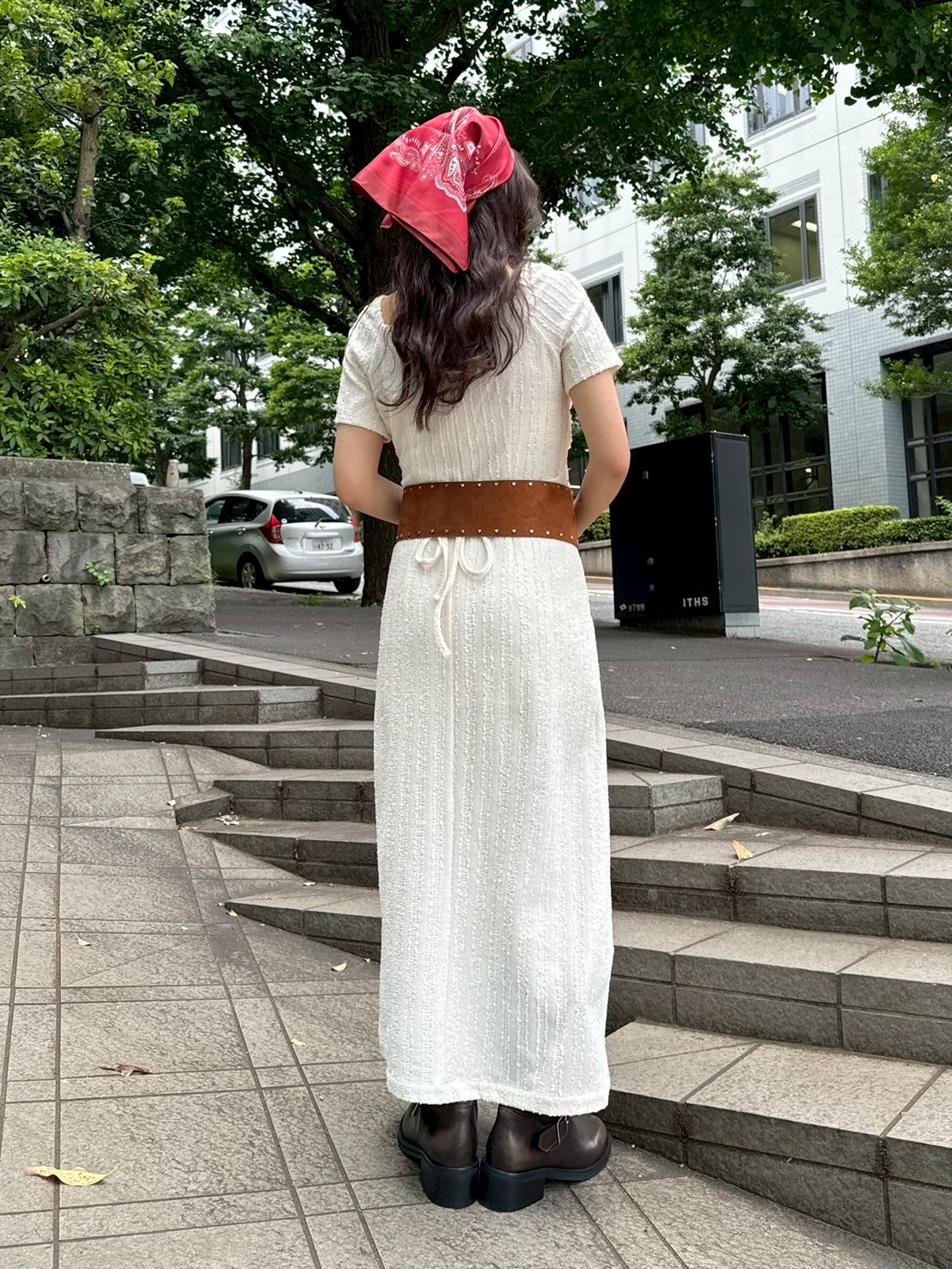 デコルテカットワンピース(マキシ・ロングワンピース)｜ワンピース