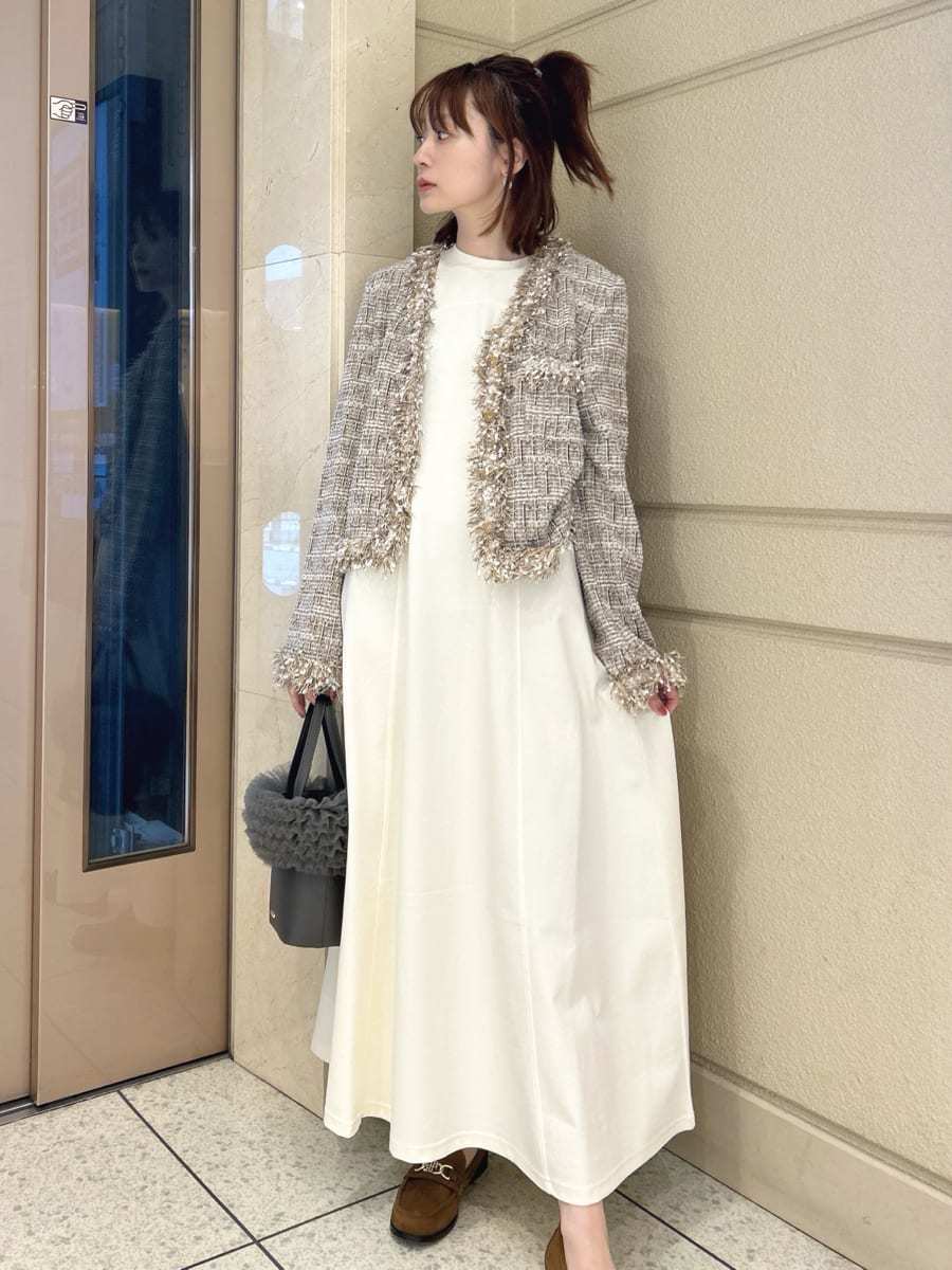 LILY BROWN ロングワンピース サイズ1 結婚式 マキシ・ロングワンピース｜LILY BROWN（リリーブラウン）の通販