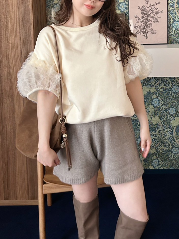 chico 【ゆうか企画/WEB限定】ドロストダンボールスウェットミニワンピース ドロストダンボールスウェットワンピース | Chico(チコ